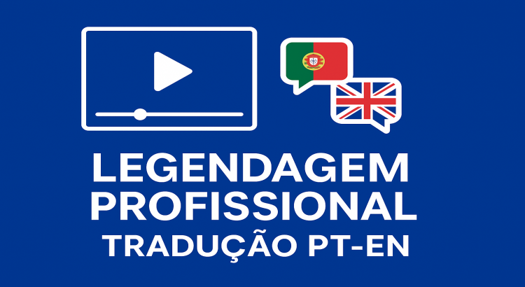 Vídeo legendado com tradução fiel, sincronização precisa e formato SRT, VTT ou embutido.